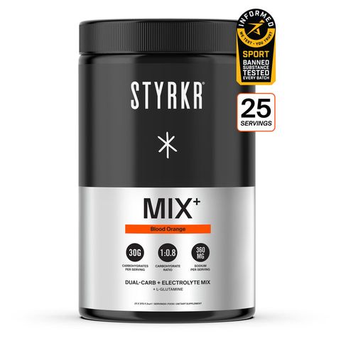 Styrkr Mix MIX+ Blood Orange Dual-Carb Drink Mix