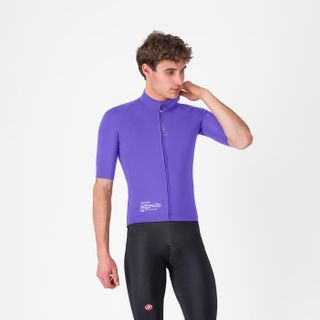 Castelli Jacket DO.DI.CI Short Sleeve Ultraviolet - L