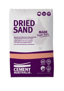 Dried ACI Sand - 20kg bags