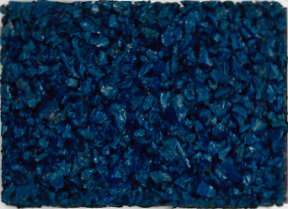 SBR Coloured Recycled Rubber Granules AZUL OSCURO No.E107 Signal Blue - 20kg Bag