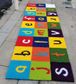 Alphabet Turf - 1m x 3m Grass - Multicoloured