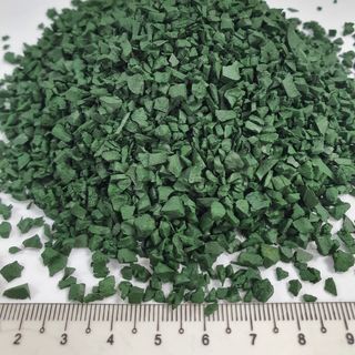 SBR Coloured Recycled Rubber Granules SF-C07-Green - 20kg Bag