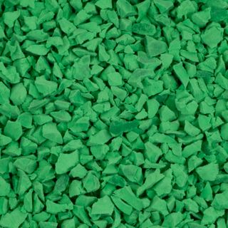 EPDM Rubber Granules - Apple Green - 25kg Bag