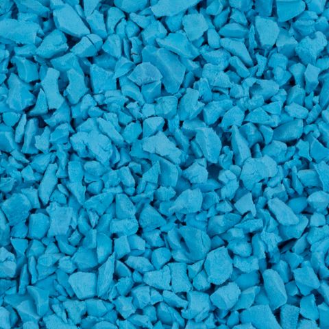 EPDM Rubber Granules - Sky Blue - 25kg Bag