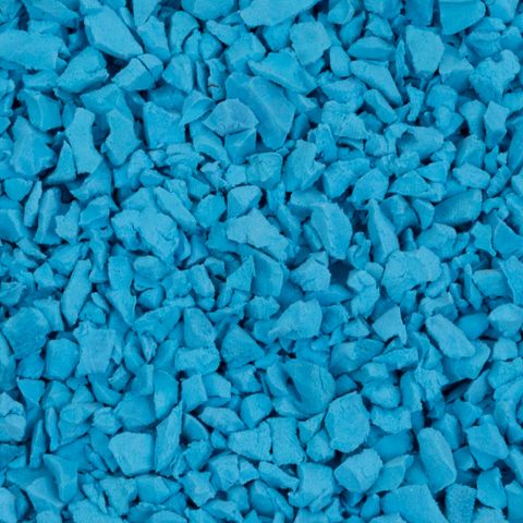 EPDM Premium Rubber Granules - Sky Blue - 25kg Bag