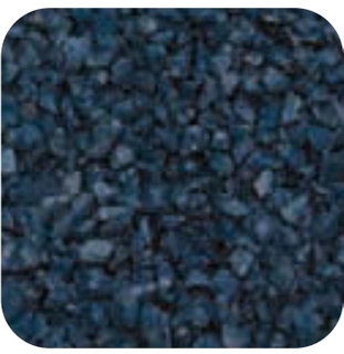CSBR Rubber Granules 1-4mm Dark Blue - 20 kg bag
