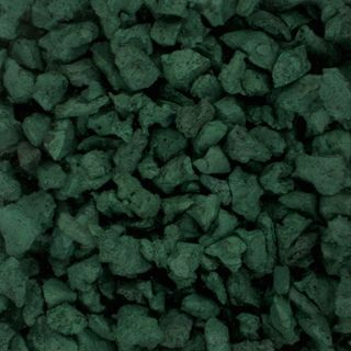 CSBR Rubber Granules 1-4mm Dark Green - 20 kg bag