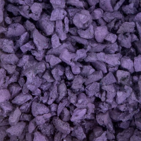 CSBR Rubber Granules 1-4mm Purple - 20 kg bag