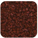 CSBR Rubber Granules 1-4mm Red - 20 kg bag
