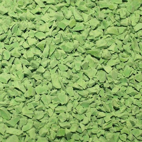 EPDM Rubber Granules Op1-4mm - Green Apple - 25kg bag