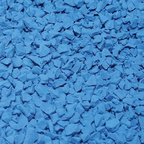 EPDM Rubber Granules Op1-4mm - Rainbow Blue - 25kg bag