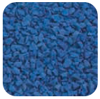 EPDM Rubber Granules Op1-4mm - Rainbow Blue - 25kg bag