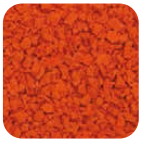 EPDM Rubber Granules Op1-4mm - Tangerine - 25kg bag