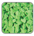 EPDM Rubber Granules PrimoFlex 25%1-4mm - APPLE GREEN BC103J - 25kg bag