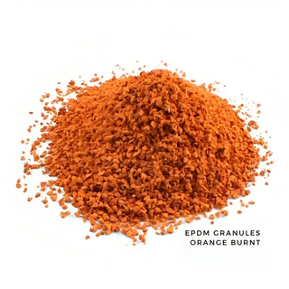 EPDM Rubber Granules PrimoFlex 25%1-4mm - BURNT ORANGE BC106 - 25kg bag