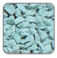 EPDM Rubber Granules PrimoFlex 25%1-4mm - TIFFANY BLUE BC121 - 25kg bag