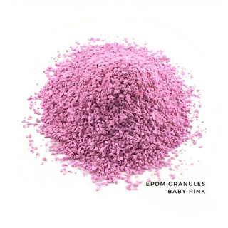 EPDM Rubber Granules PrimoFlex 25%1-4mm - BABY PINK SP114 - 25kg bag