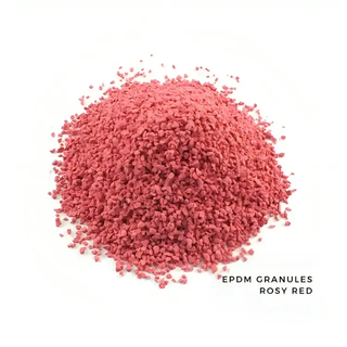 EPDM Rubber Granules PrimoFlex 25%1-4mm - ROSY RED SP119 - 25kg bag