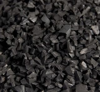 SBR Rubber Granules 1-4mm Black - 1000 kg bag