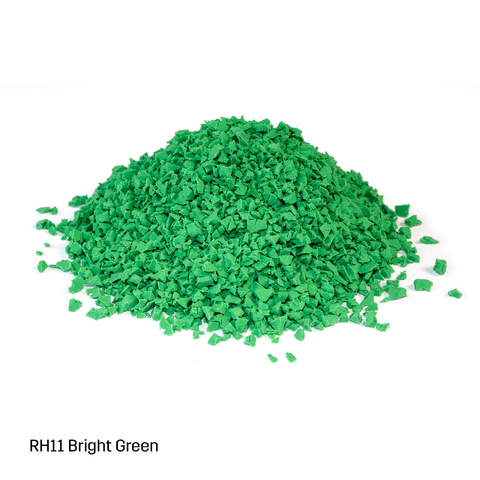 Rosehill TPV Inplay Rubber Granules - 1-4mm - Bright Green - 25kg