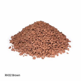 EPDM-TPV Inplay Rubber Granules - 1-4mm - Brown - 25kg