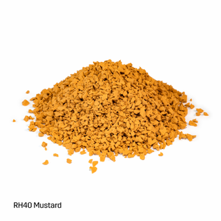 Rosehill TPV Inplay Rubber Granules - 1-4mm - Mustard Yellow - 25kg