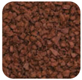 CSBR Rubber Granules 1-4mm Terracotta - 20 kg bag