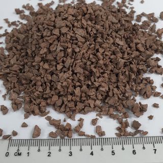 SBR Precoat Coloured Recycled Rubber Granules SF-C03-Chocolate - 20kg Bag