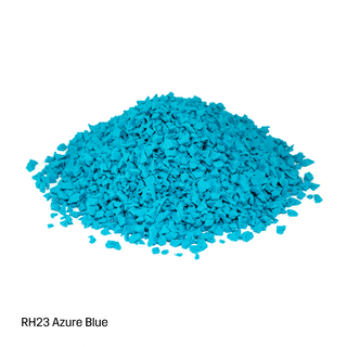 Rosehill TPV Inplay Rubber Granules - 1-4mm - Azure - 25kg