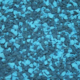 CSBR Rubber & Mix EPDM Granules 1-4mm Carnivale Baby Blues 20 kg