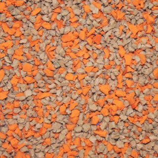 CSBR Rubber & Mix EPDM Granules 1-4mm Carnivale Pumpkin Pie 20 kg