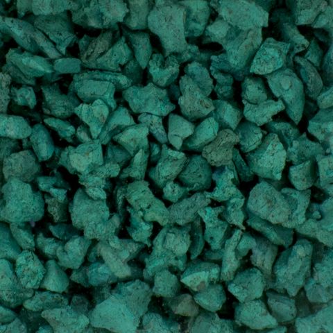 CSBR Rubber Granules 1-4mm Emerald Green - 20 kg bag