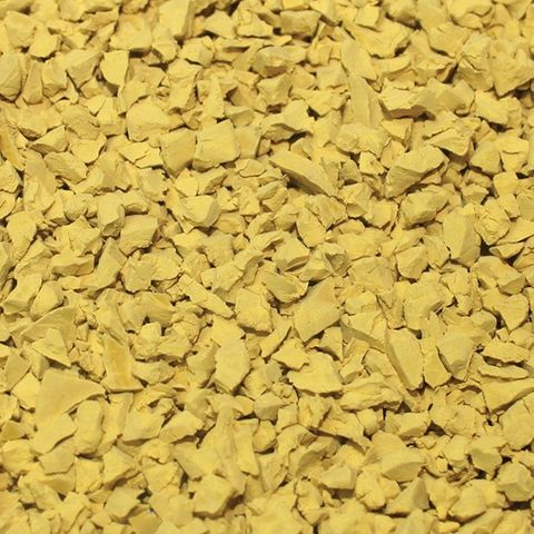 EPDM Rubber Granules Op1-4mm - Ochre Gold - 25kg bag