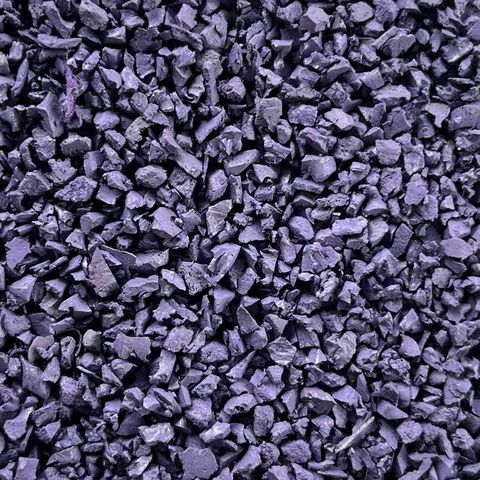 SBR Precoat Coloured Recycled Rubber Granules - Purple - 20kg Bag
