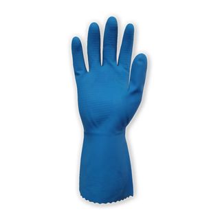 Silverlined Rubber Gloves - Disposable - Pair (Blue)
