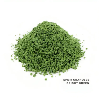 EPDM Rubber Granules PrimoFlex 25%1-4mm - BRIGHT GREEN BC103 - 25kg bag