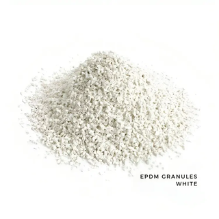 EPDM Rubber Granules PrimoFlex 25%1-4mm - WHITE BC116 - 25kg bag