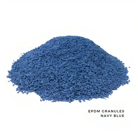 EPDM Rubber Granules PrimoFlex 25%1-4mm - NAVY BLUE BC118 - 25kg bag