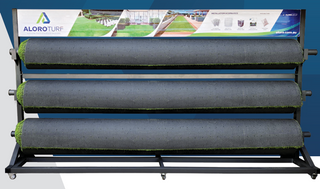 3-Roll Grass Display Stand