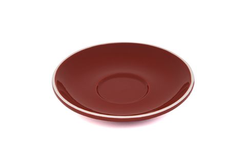 220ML CAPPUCCINO SAUCER ITALIAN SET OF 6 BROWN