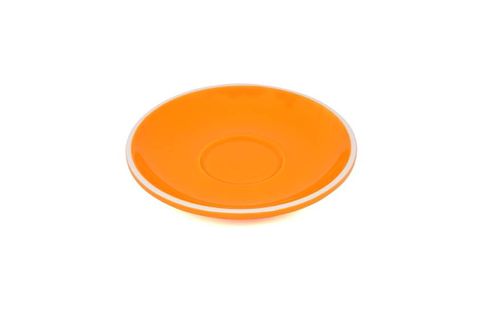 220ML CAPPUCCINO SAUCER ITALIAN SET OF 6 ORANGE