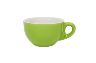 280ML CAPPUCCINO LARGE BOWL CUP ITALIAN SET OF 6 GREEN