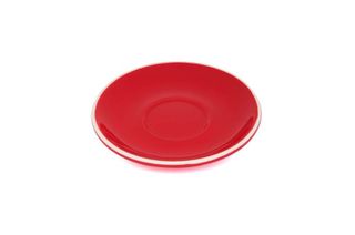 220ML CAPPUCCINO SAUCER ITALIAN SET OF 6 RED