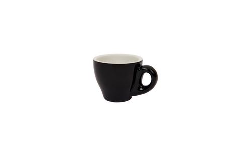 90ML ESPRESSO CUP ITALIAN SET OF 6 BLACK