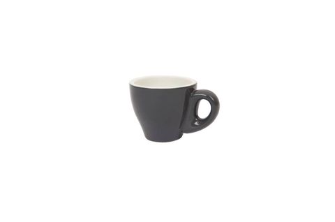 90ML ESPRESSO CUP ITALIAN SET OF 6 DARK GREY