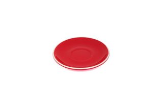 90ML ESPRESSO SAUCER ITALIAN SET OF 6 RED