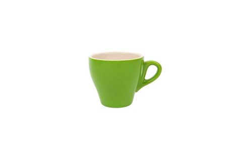 180ML CAPPUCCINO TULIP CUP ITALIAN SET OF 6 GREEN