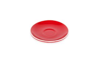 75ML ESPRESSO SAUCER BARISTA SET OF 6 RED