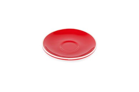 75ML ESPRESSO SAUCER BARISTA SET OF 6 RED