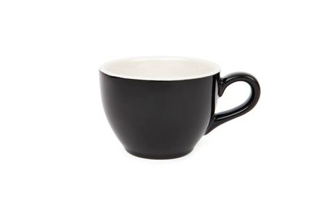 280ML CAPPUCCINO LARGE CUP BARISTA SET OF 6 BLACK